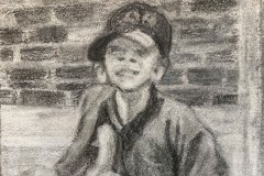 Turkey Day Graphite on Paper 4 x 6
